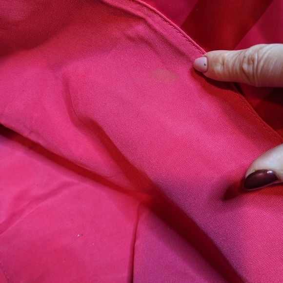 Victoria's Secret Sparkle XL Classic Stripe Satin Travel Bag Tote - Picture 8 of 10